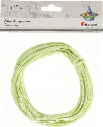 Titanum Paper twine 3.5mmx5m, light green