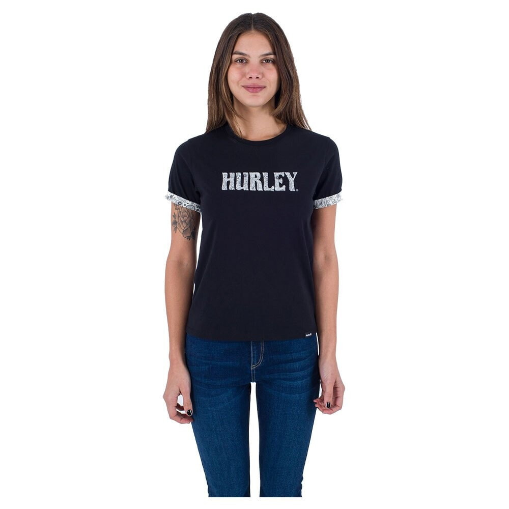 HURLEY Oceancare Contrasted Short Sleeve T-Shirt