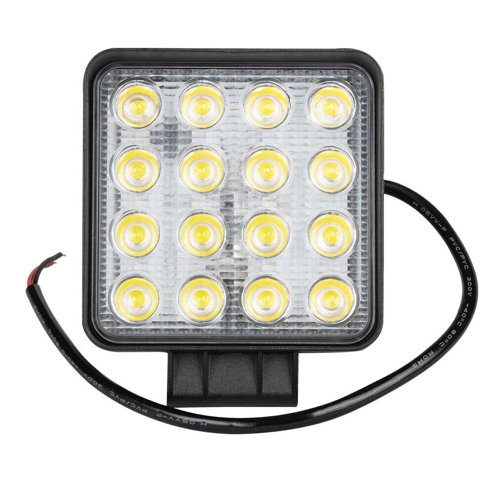 JBM 48W work light with 16 leds square scattered light