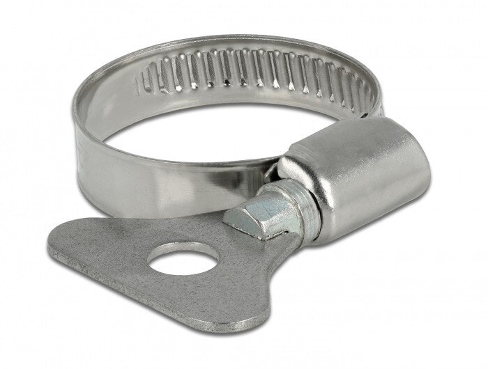 Delock 19578 - Butterfly clamp - Stainless steel - Metal - Polybag - 2.2 cm - 3.2 cm