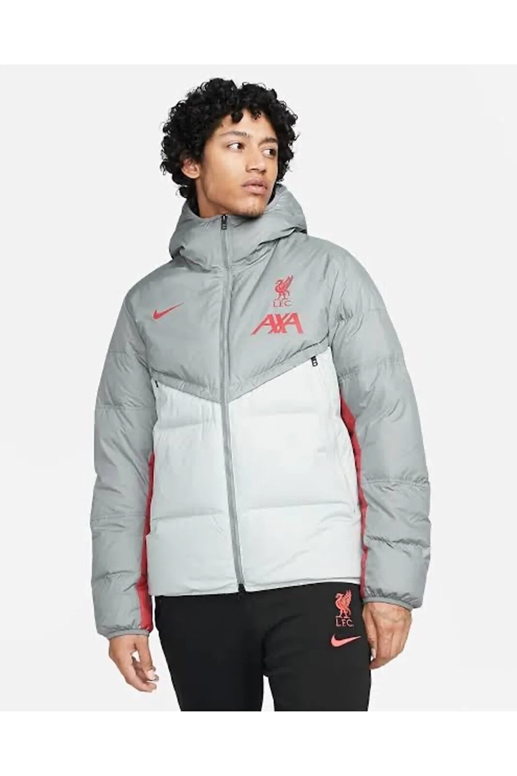 Liverpool FC Strike Nike Storm-FIT Kuş Tüyü Dolgulu Erkek Futbol Ceketi DR4319-084