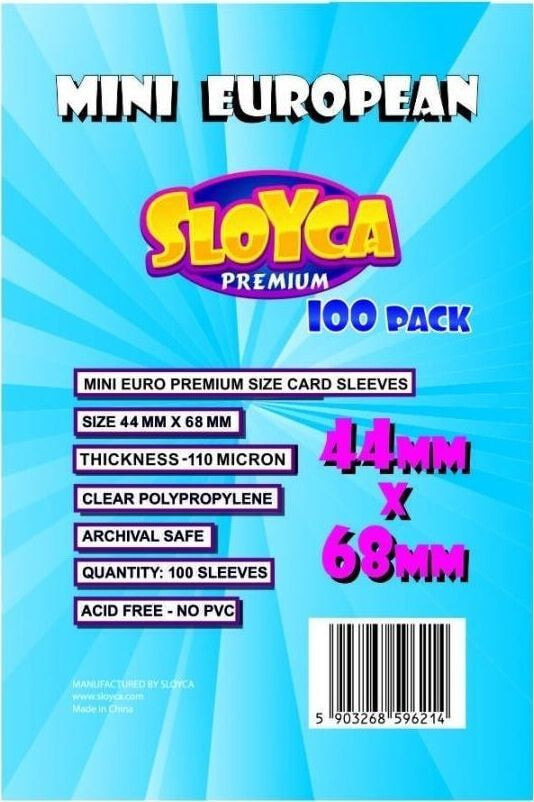 SLOYCA Mini European Premium T-shirts 44x68mm (100pcs)