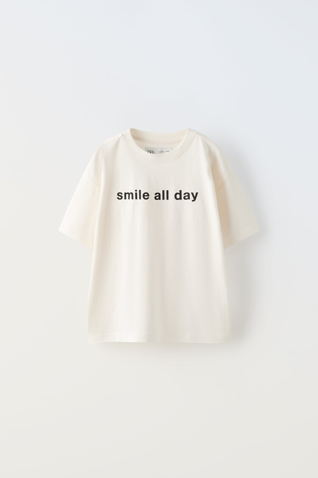 ‘smile all day’ t-shirt