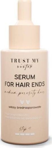 Trust my Sister Serum For Hair Ends Масляная сыворотка, придающая блеск волосам для ломких волос 40 мл