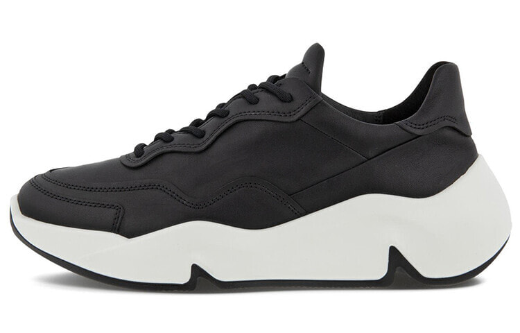 Ecco Chunky Sneakers Women's Low-Top Black