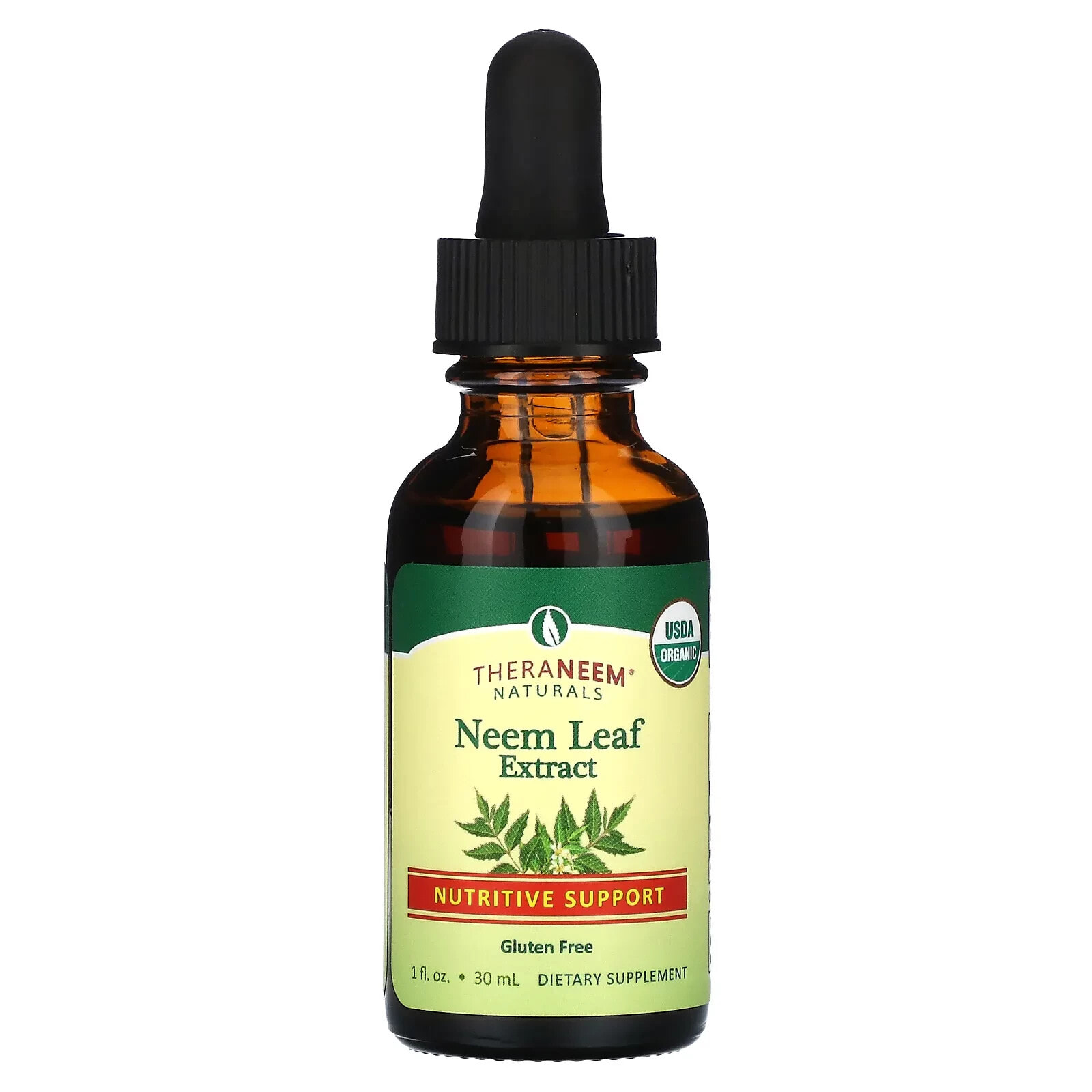 Theraneem Naturals, Neem Leaf Extract, Nutritive Support, 1 fl oz (30 ml)