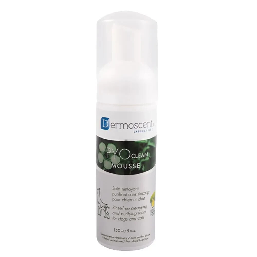 DERMOSCENT Pyoclean Mousse 150ml Dog Skin Care