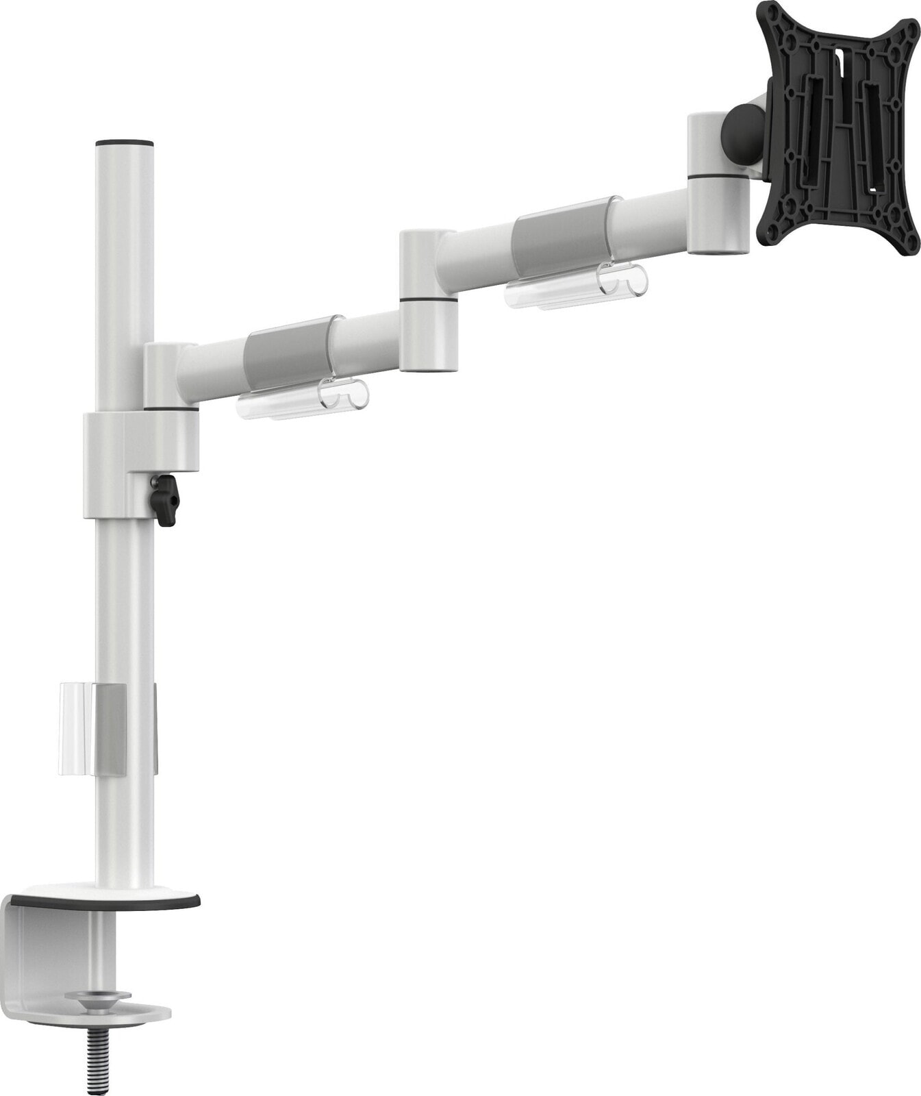 MultiBrackets Multibrackets M VESA Deskmount Officeline Single II White, Clamp/Bolt-through, 8 kg, 38.1 cm (15