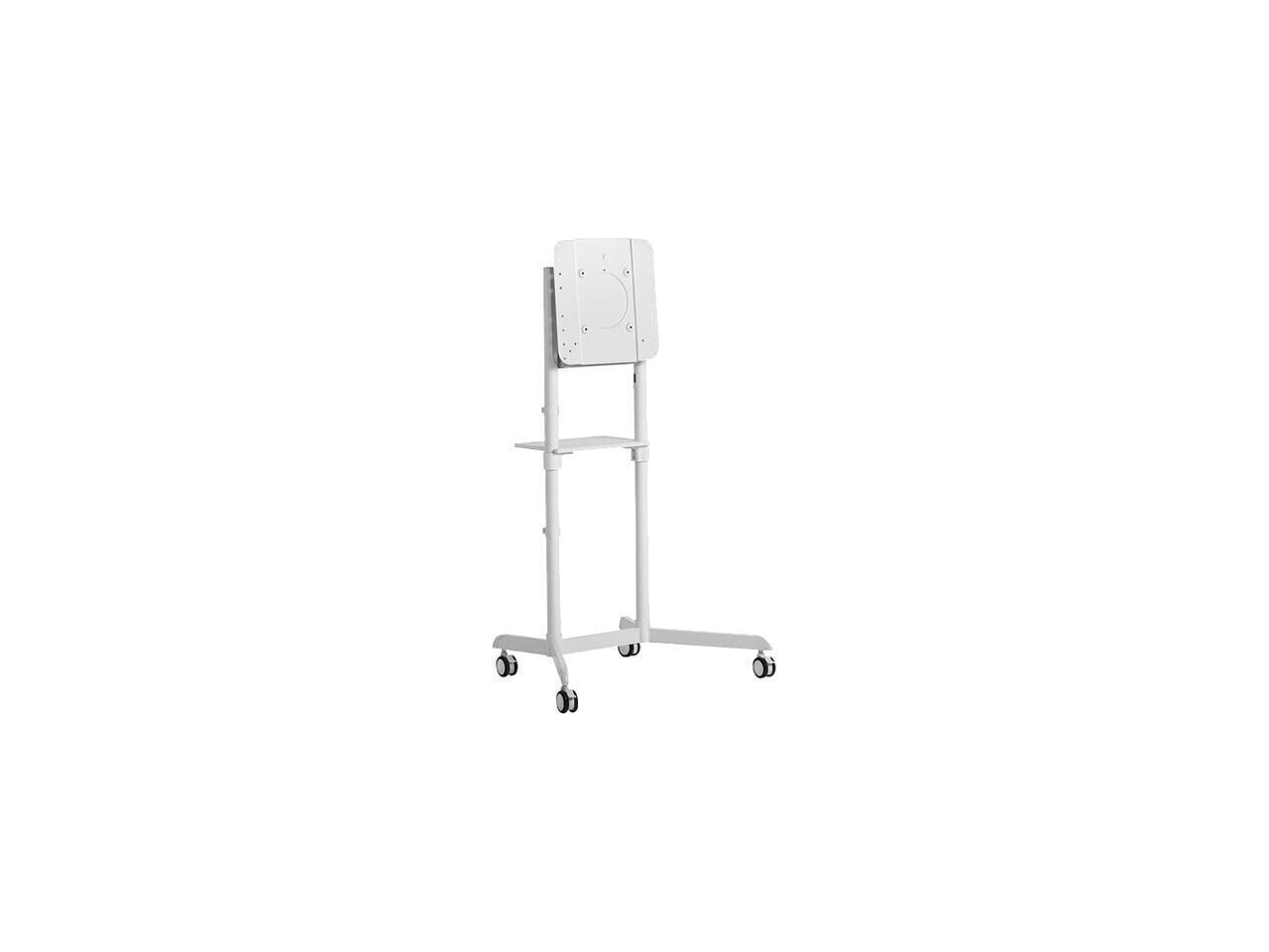 Atdec AD-TVC-70R-W Mobile Cart with Display Rotation - White