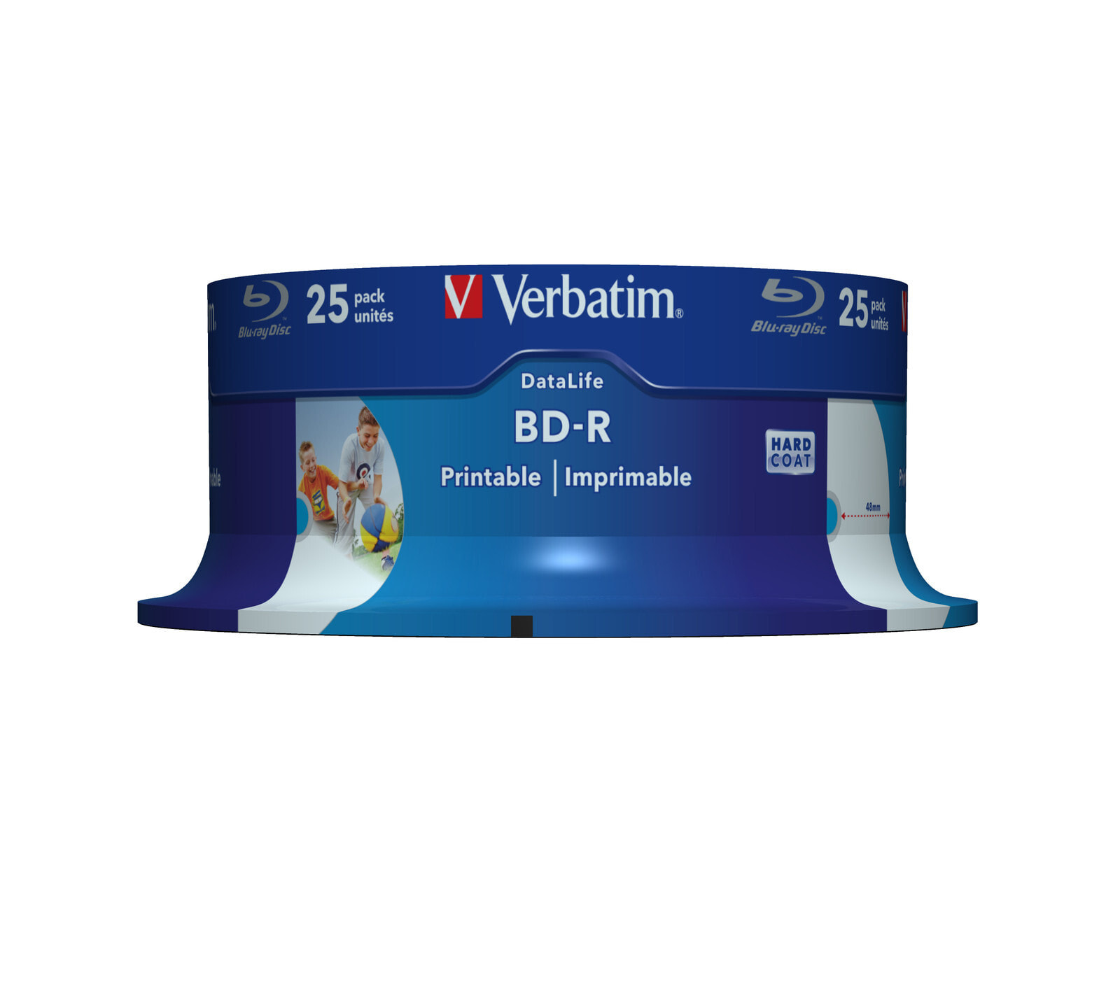 Verbatim 43811 чистые Blu-ray диски BD-R 25 GB 25 шт