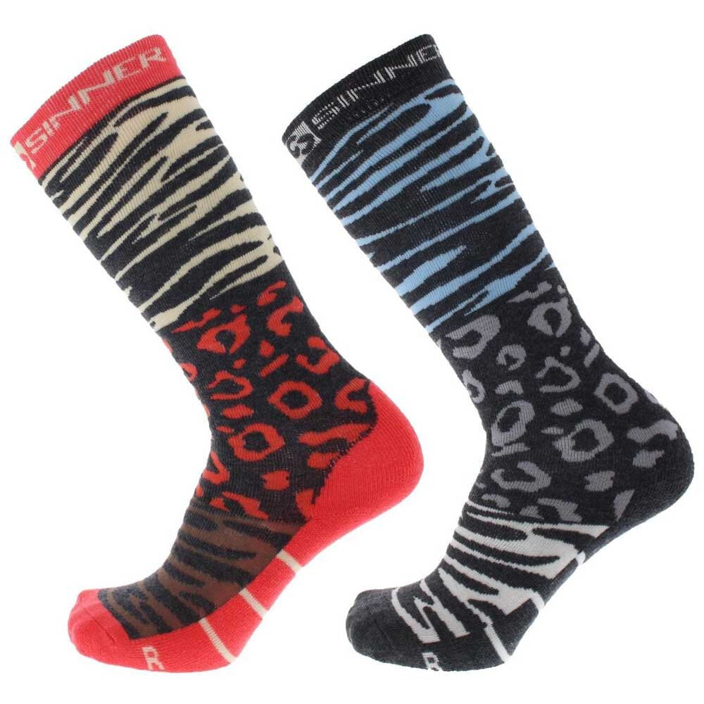 SINNER Animal Socks 2 Pairs