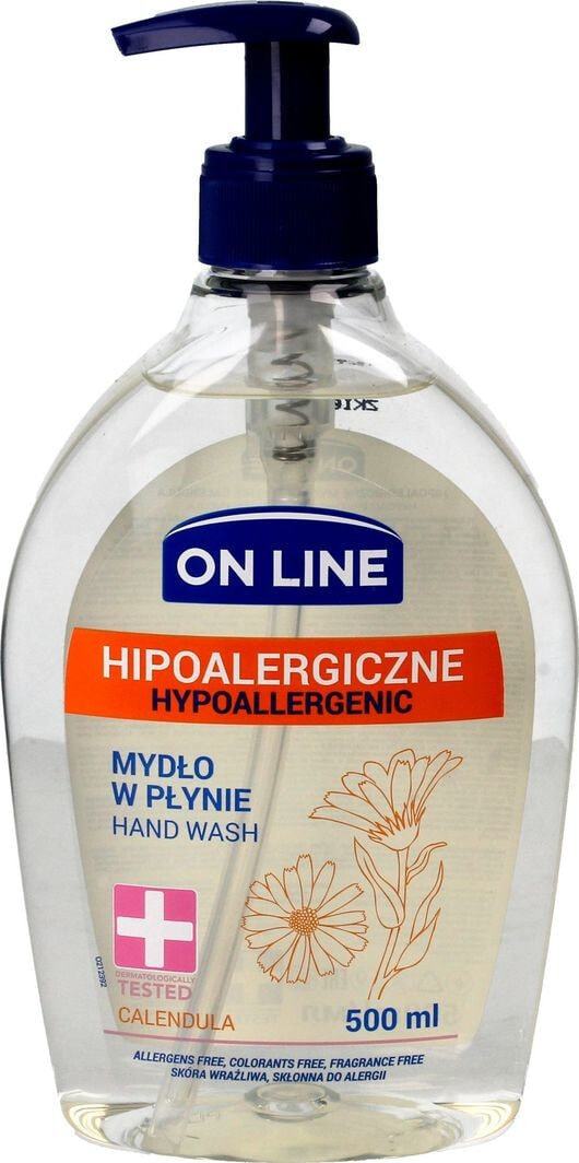 Hypoallergenic Liquid Soap with Calendula Гипоаллергенное жидкое мыло с календулой 500 мл