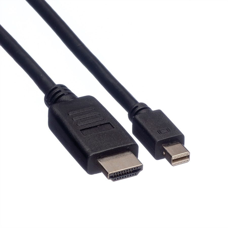 Secomp 11.04.5792 видео кабель адаптер 3 m Mini DisplayPort Черный