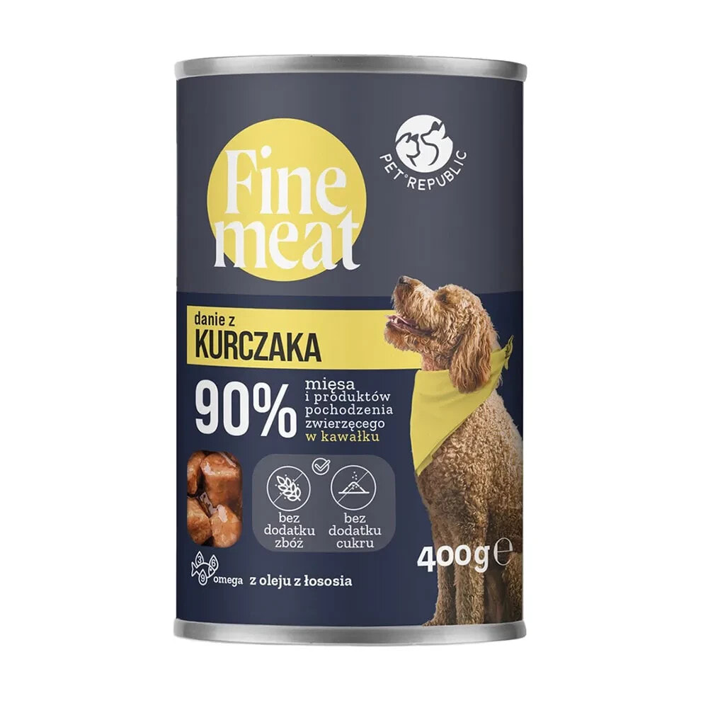 PET REPUBLIC Fine meat chicken dish wet dog food 400g