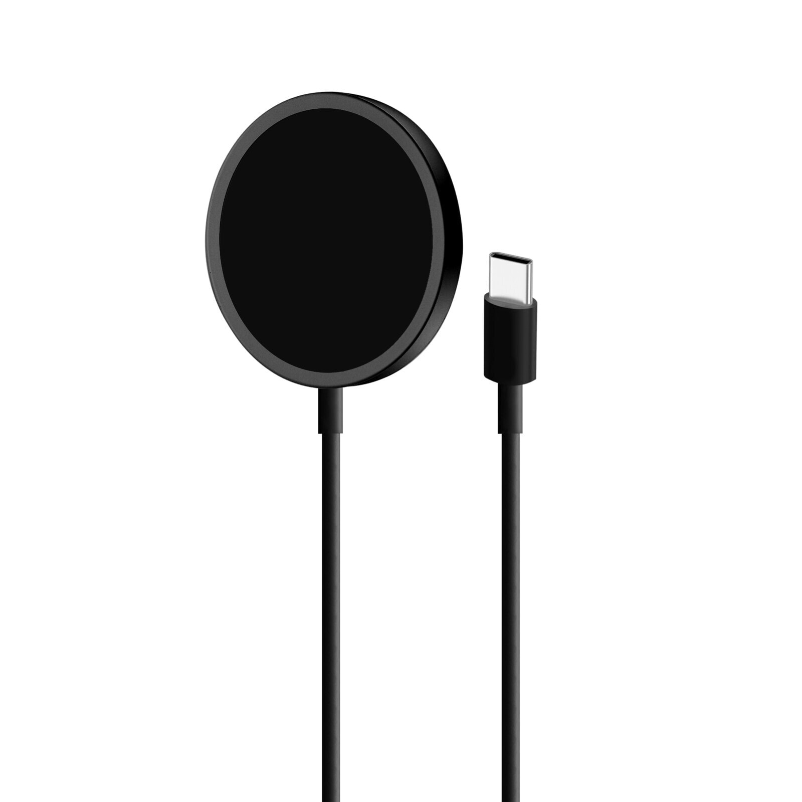 Puro CUSBCMAG1BLK - Indoor - USB - Wireless charging - 1 m - Black