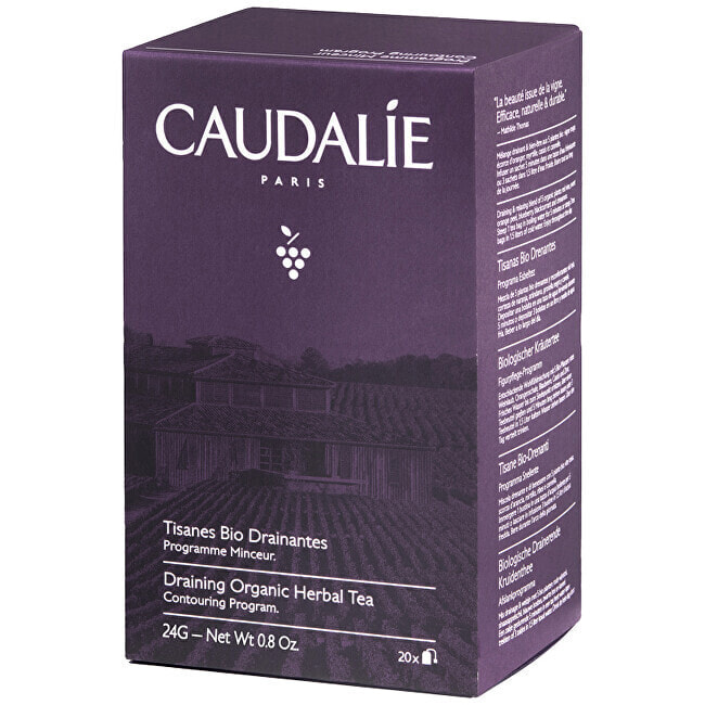 CAUDALIE Vinosculpt Organic Herbal Teas Draining (W) 20 x 24 g