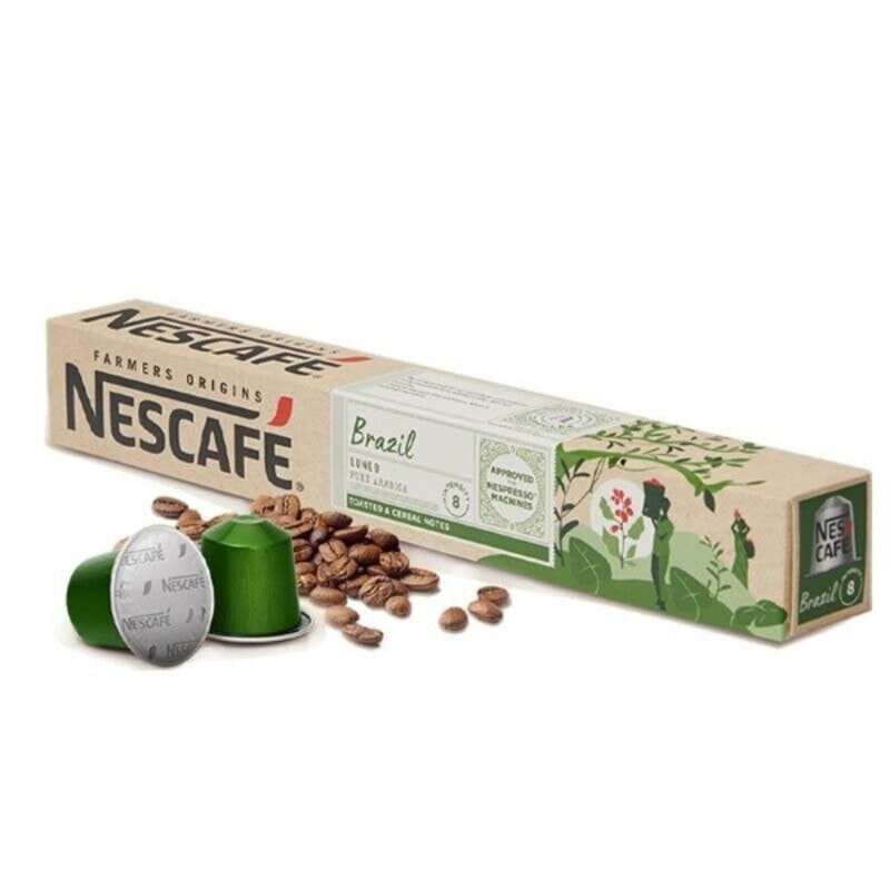 Кофе в капсулах FARMERS ORIGINS Nescafé BRAZIL (10 uds)