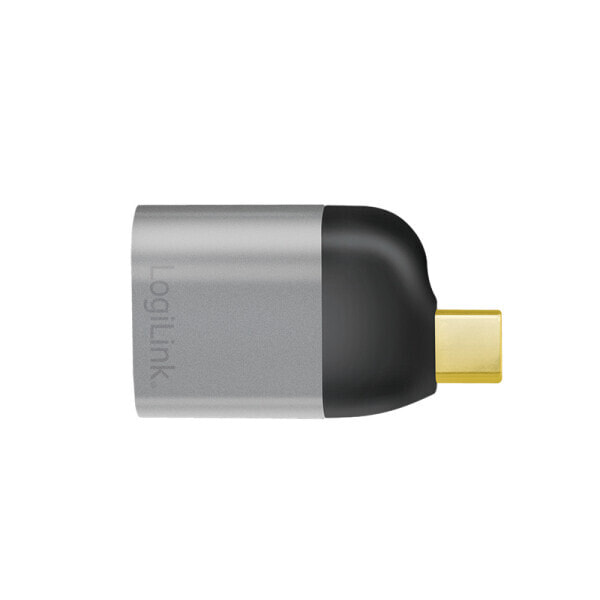 LogiLink CUA0204 - USB-C - DisplayPort - Black - Grey