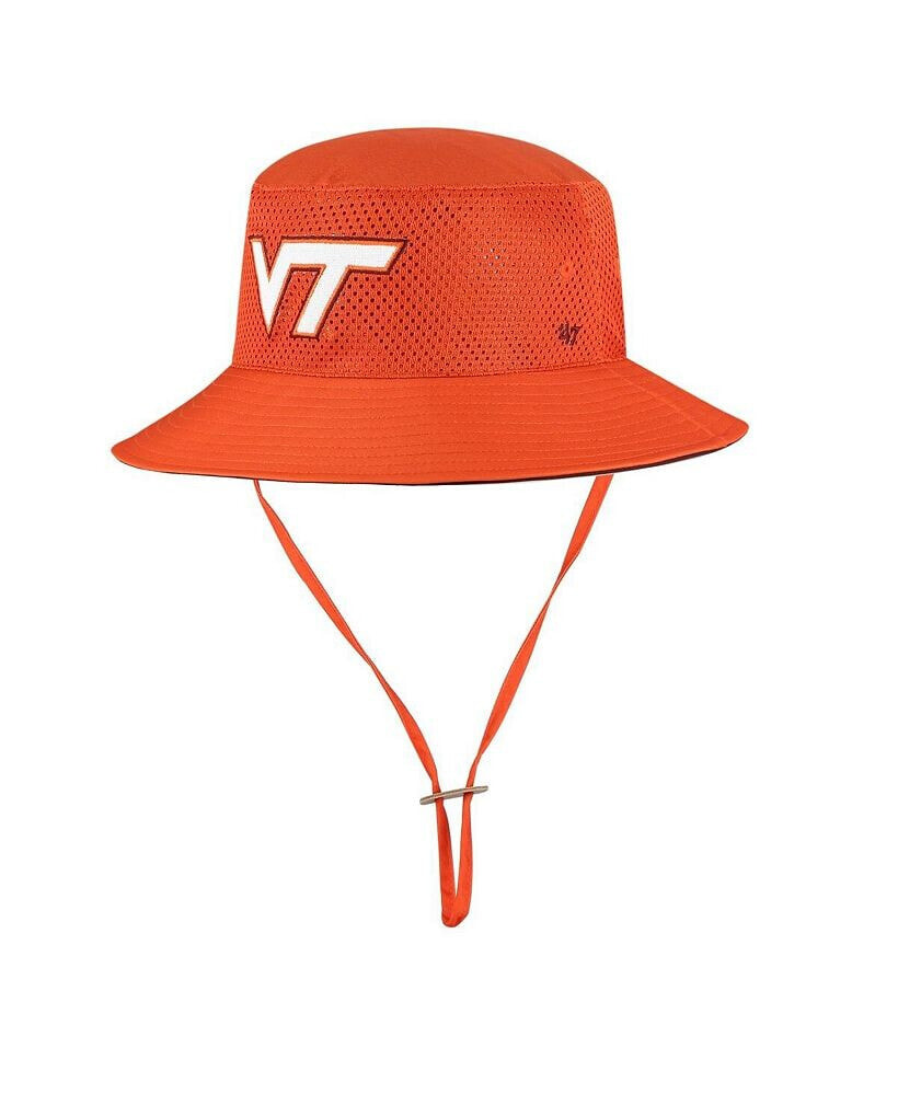 '47 Brand men's Orange Virginia Tech Hokies Panama Pail Bucket Hat