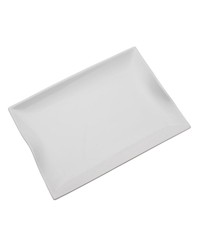 Everyday Whiteware Rectangular Serving Platter