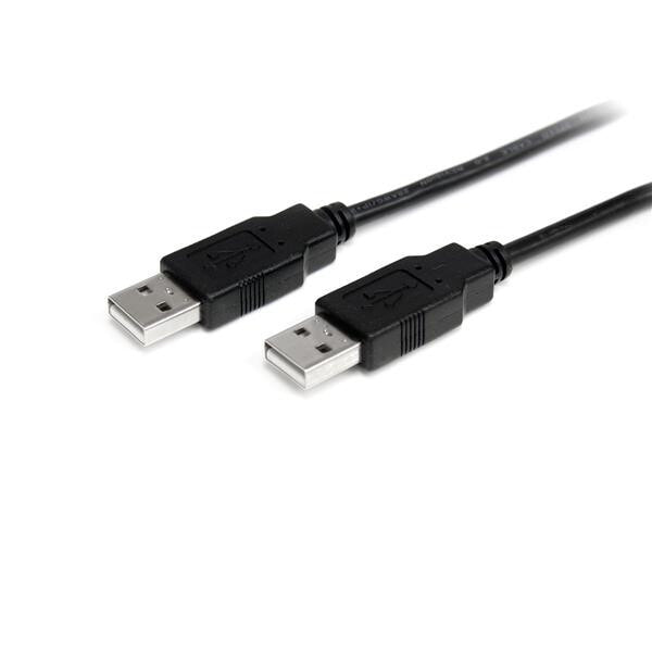 StarTech.com 1.0m USB 2.0 A-A USB кабель 2 m USB A Черный USB2AA1M