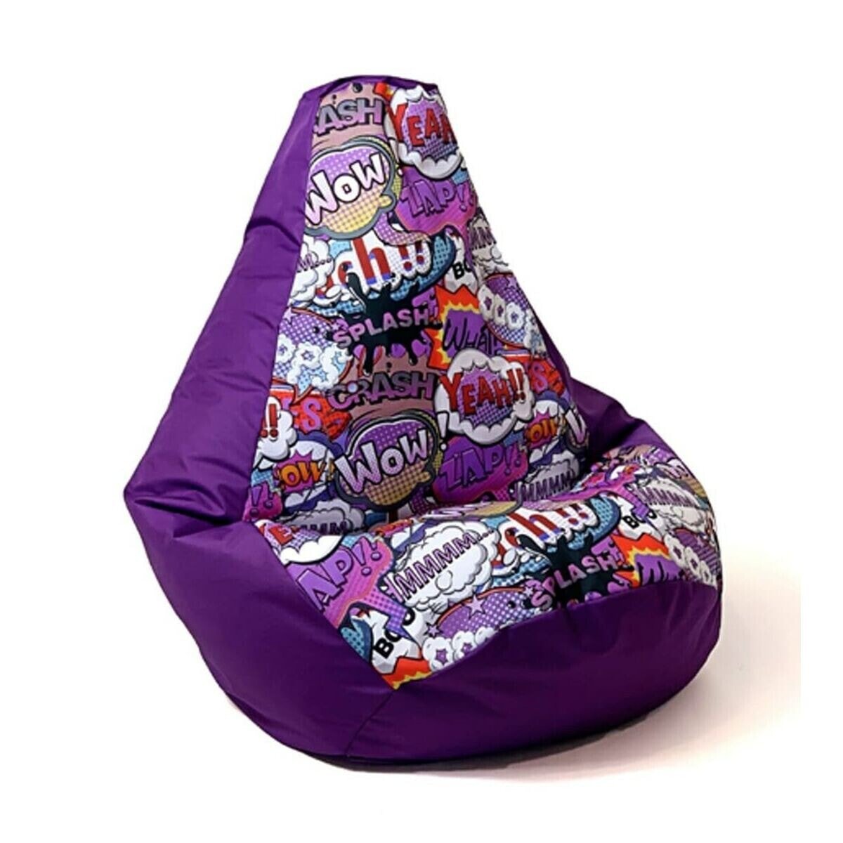 Pouffe GO GIFT Purple 140 x 100 cm Pear