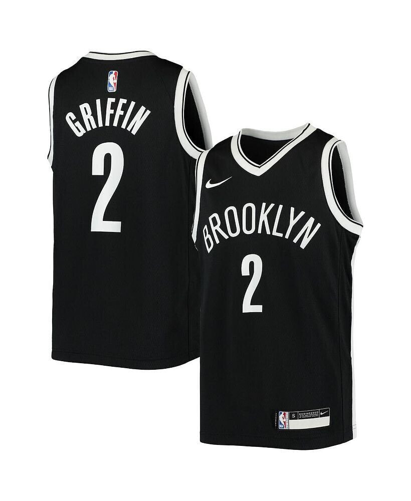 Nike big Boys Blake Griffin Black Brooklyn Nets 2020/21 Swingman Jersey - Icon Edition