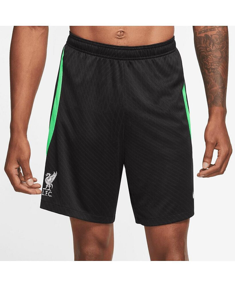 Nike men's Black Liverpool 2023/24 Strike Performance Shorts