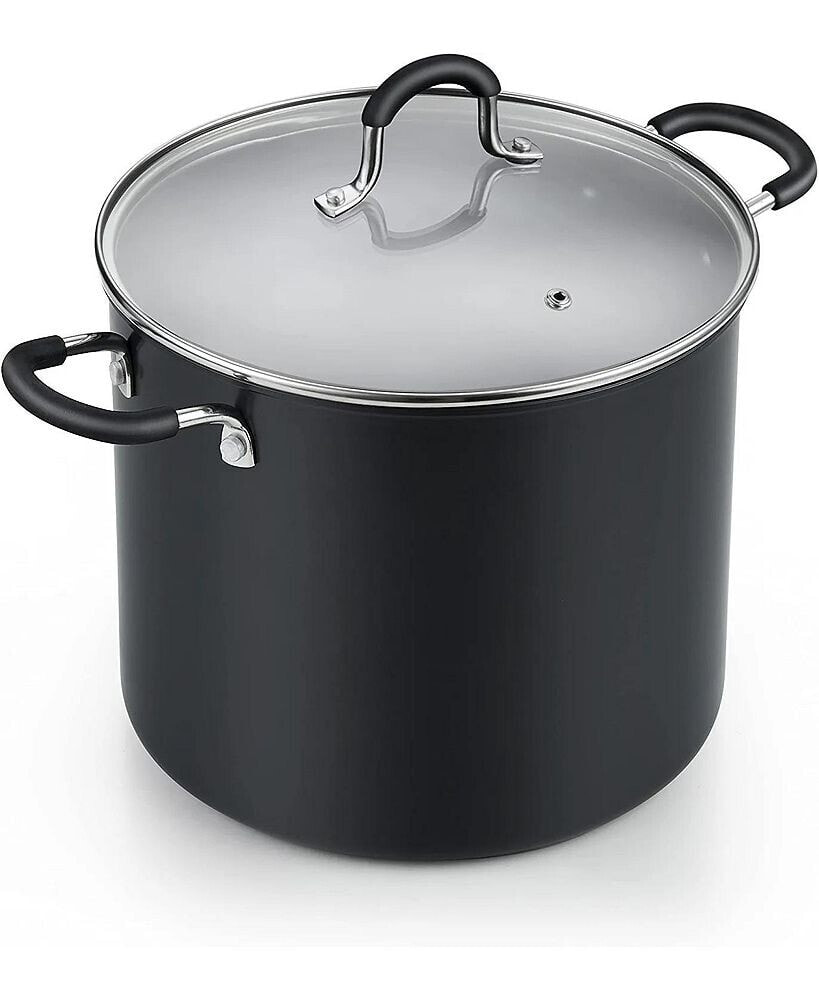 Cook N Home professional Hard Anodized Nonstick Stockpot with Lid 10-Qt