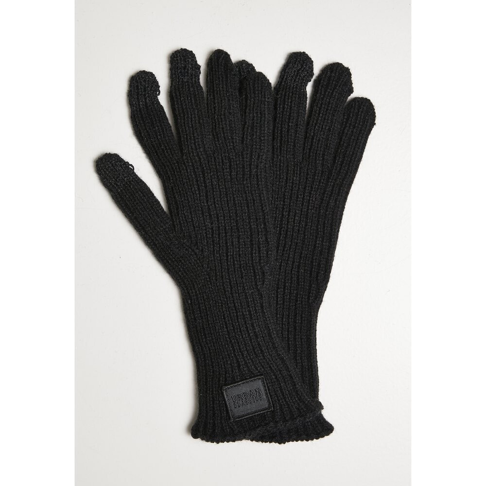 URBAN CLASSICS Knitted Wool Mix Smart Gloves