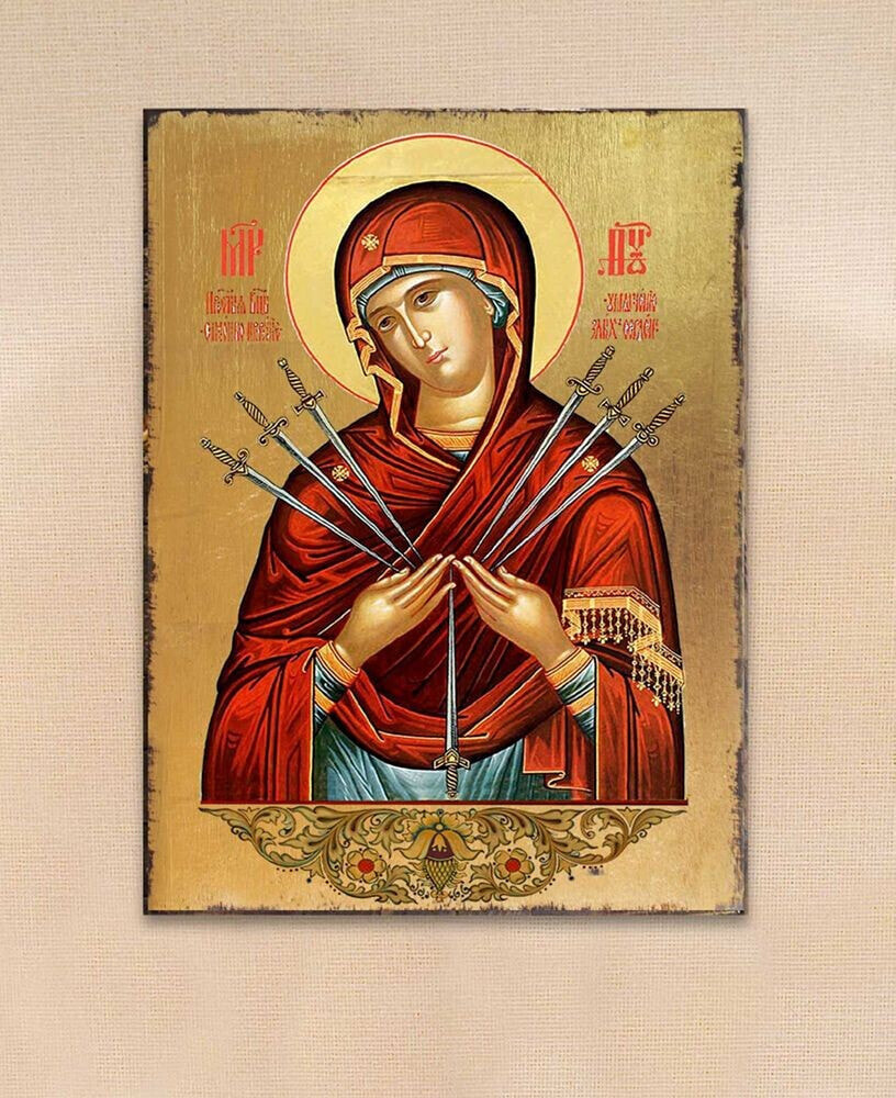 Virgin Mary of The Seven Swords Icon 16