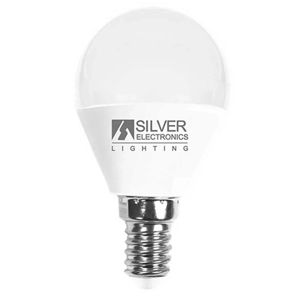 SILVER SANZ 960214 E14 7W 620 Lumens 5000K Spherical LED Bulb