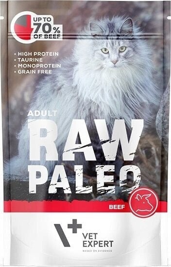 VetExpert VetExpert Raw Paleo adult cat - Wołowina saszetka 100g