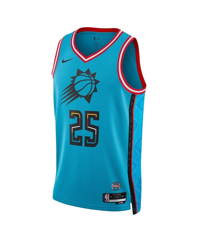 Nike men's and Women's Mikal Bridges Turquoise Phoenix Suns 2022/23 City Edition Swingman Jersey