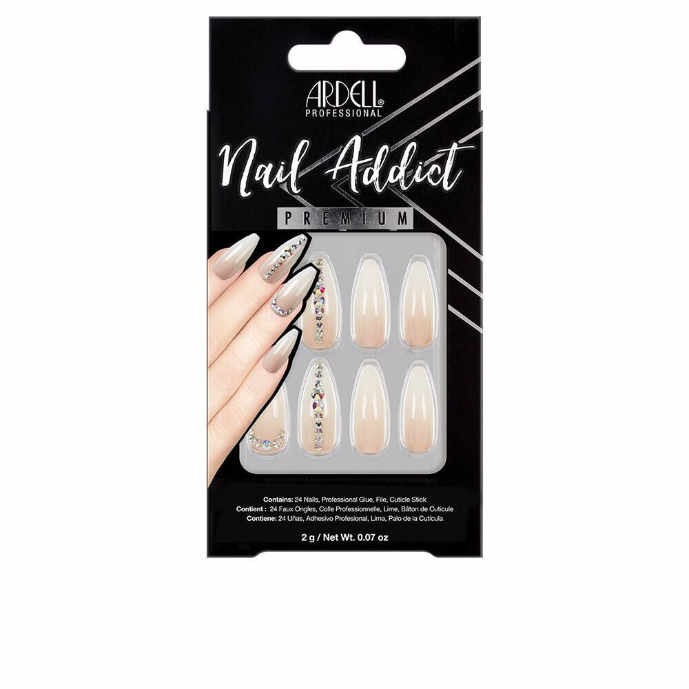 Материал для наращивания ногтей Ardell NAIL ADDICT nude light crystal 1 u