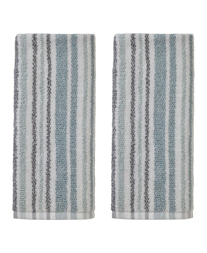 SKL Home farmhouse Stripe Cotton 2 Piece Hand Towel Set, 26