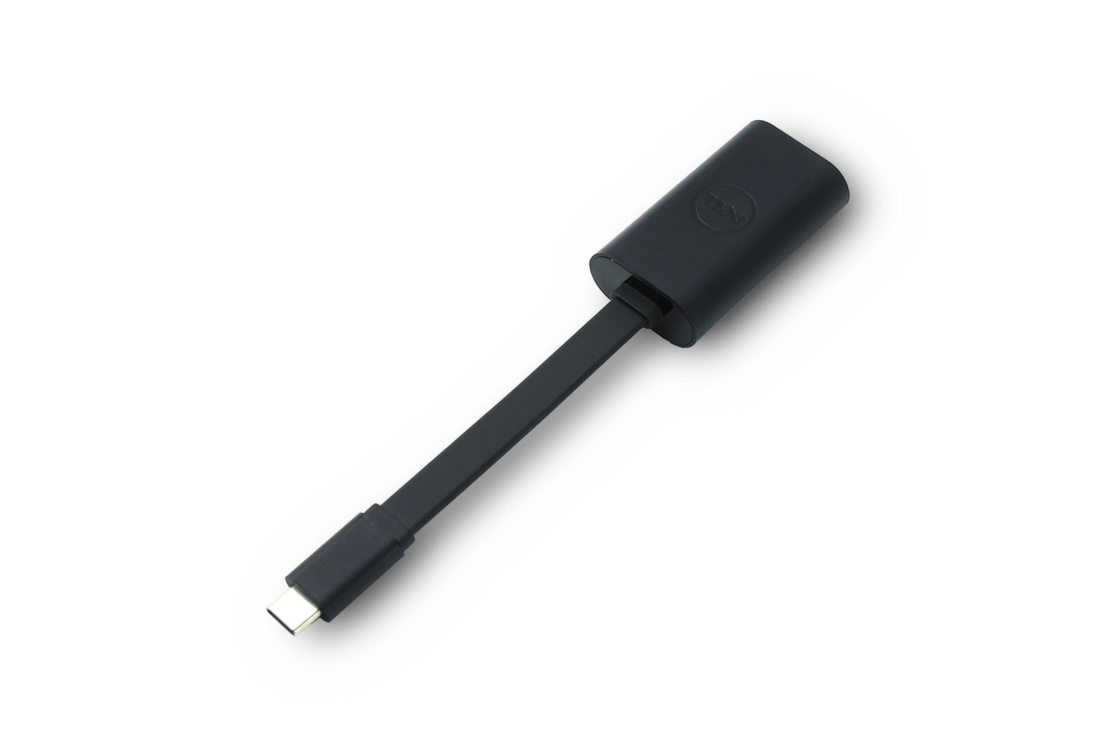 DELL DBQBCBC064 кабельный разъем/переходник USB-C RJ-45 Черный