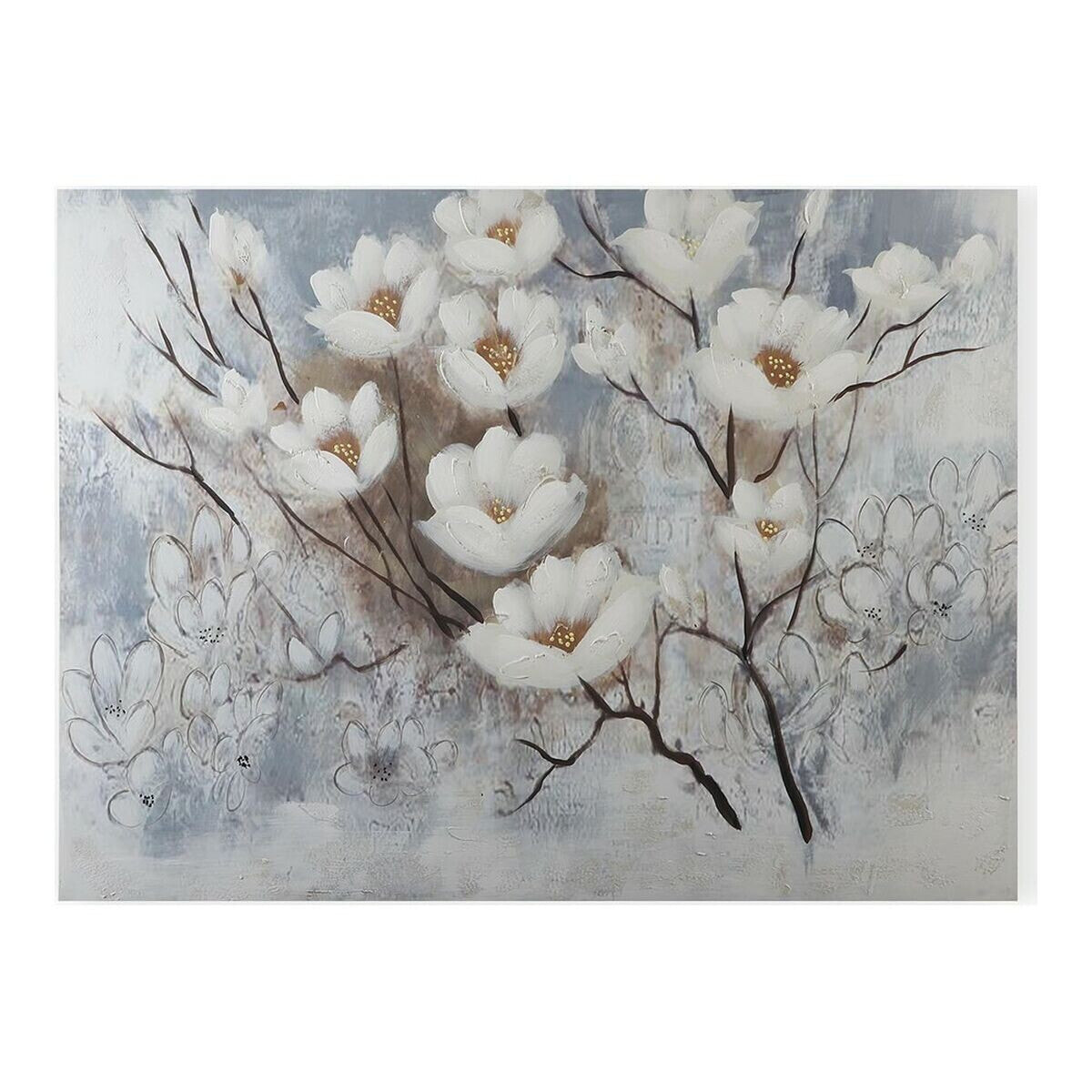 Painting Flowers Canvas (2,8 x 90 x 120 cm)