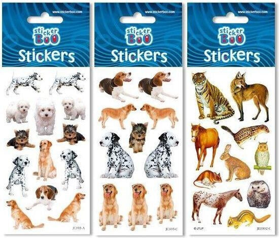Starpak Stickers 66x180 mm, Dogs - 225025