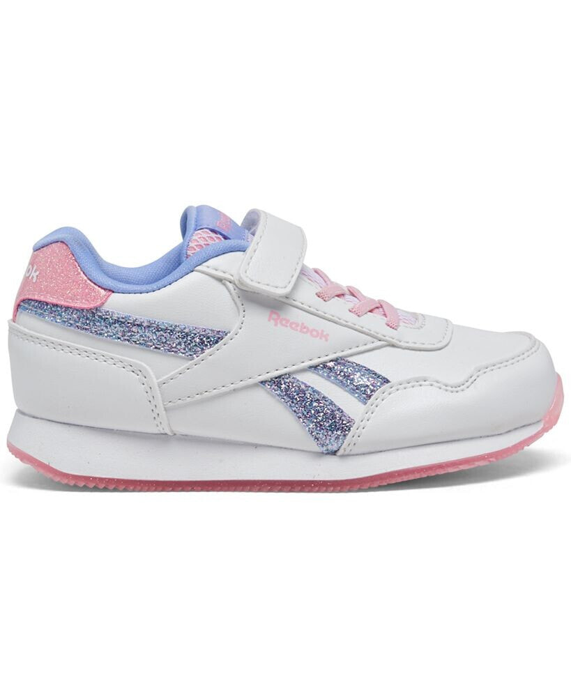 Reebok toddler Girls Royal Classic Jogger 3 Fastening Strap Casual Sneakers from Finish Line