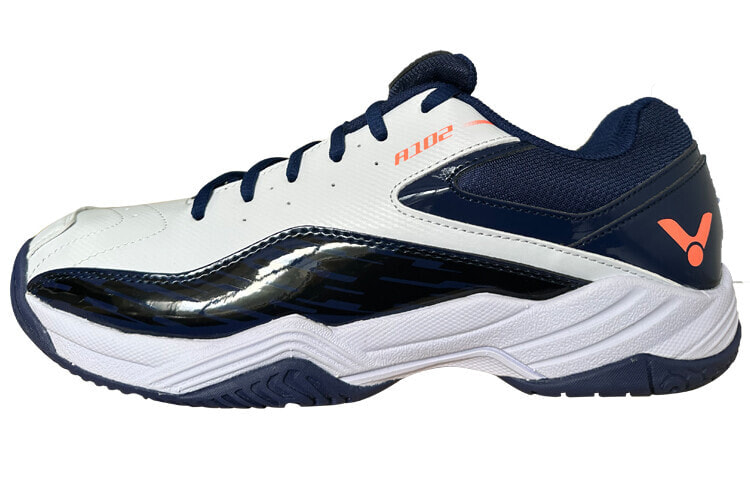 Victor Badminton Shoes Unisex Low-Top White/Navy Blue