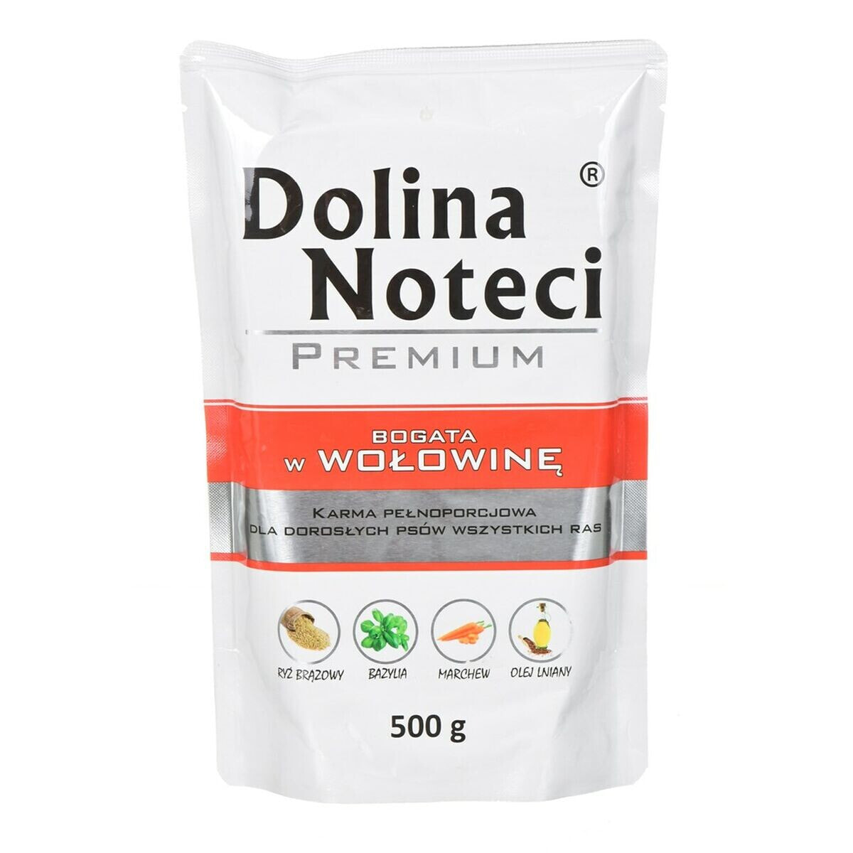 Влажный корм Dolina Noteci Premium Телятина Хряк 500 L 500 g