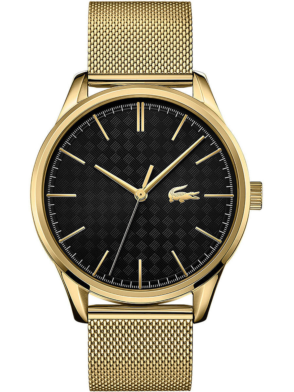 Мужские наручные часы с золотым браслетом Lacoste 2011104 Vienna mens 42mm 5ATM