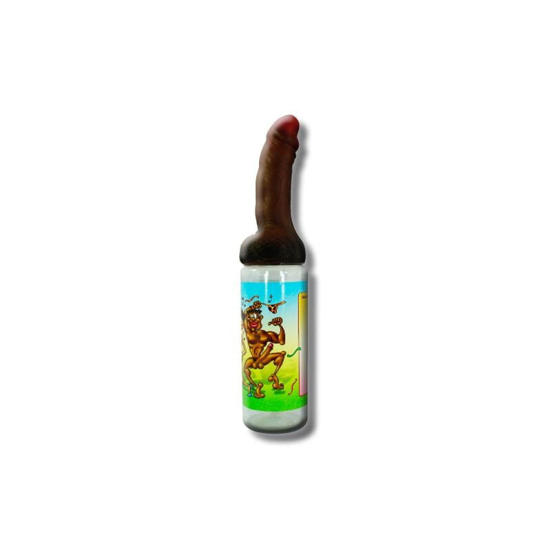 Эротический сувенир или игра DIVERTY SEX Penis Shaped Baby Bottle Brown Small 360 ml