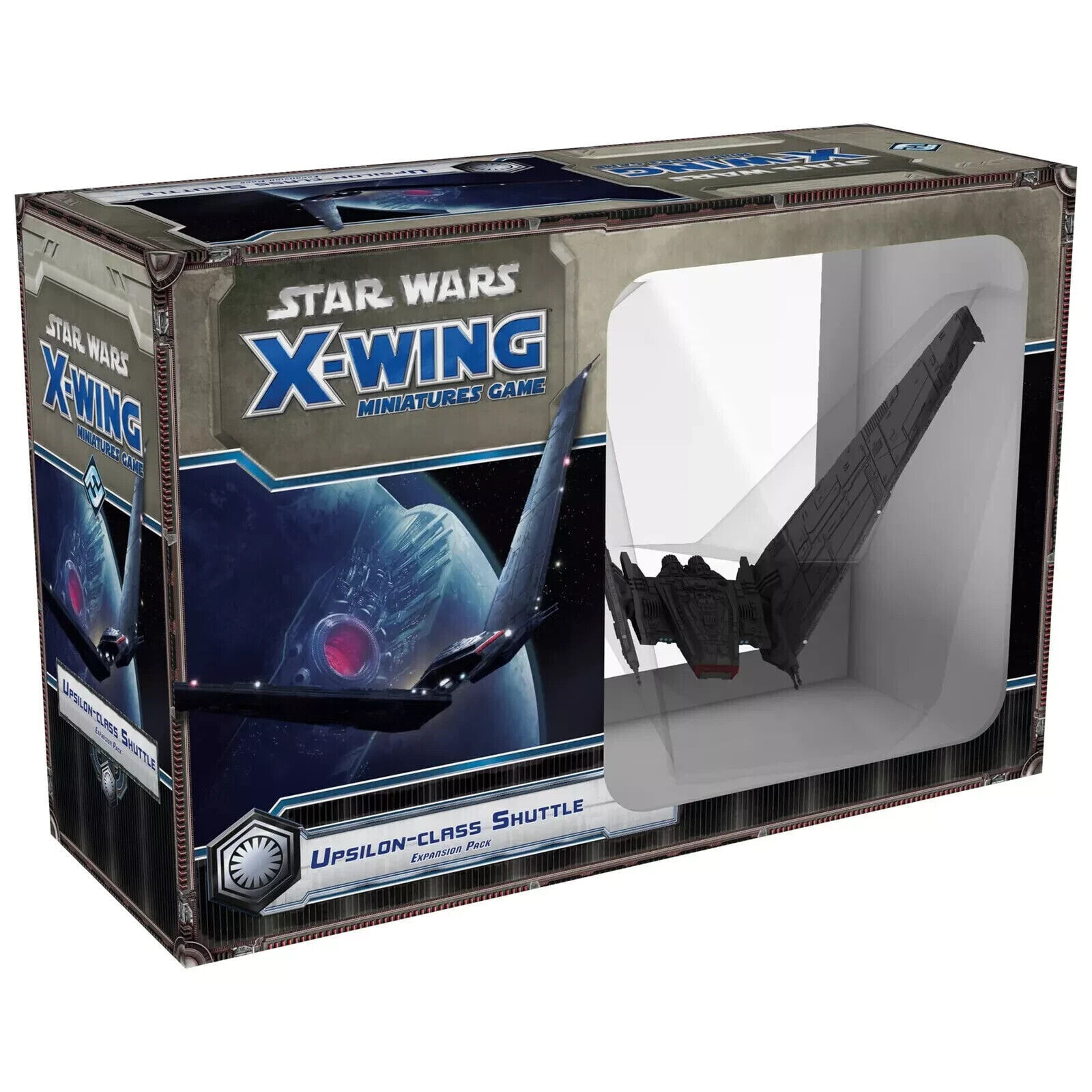 Star Wars X-Wing 1st Edition Miniatures Game Upsilon-class Shuttle EXPANSION NEW