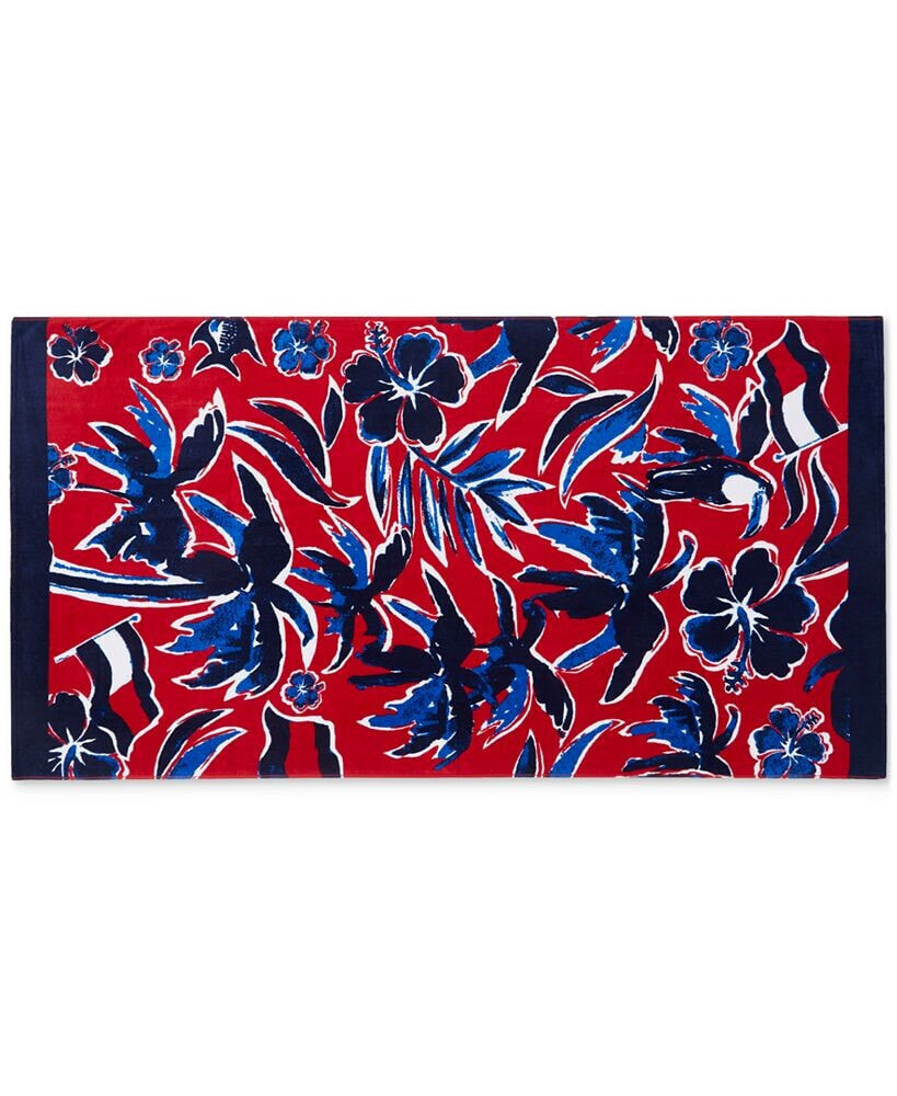 Tommy Hilfiger tropical Flag Beach Towel, 36