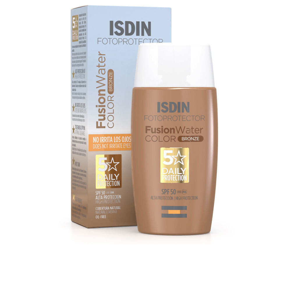 Тональное средство для лица Isdin FOTOPROTECTOR fusion water color SPF50 #bronce 50 ml