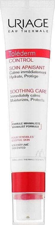 Beruhigende und feuchtigkeitsspendende Gesichtscreme mit Algen - Uriage Tolederm Control Soothing Care Face Cream