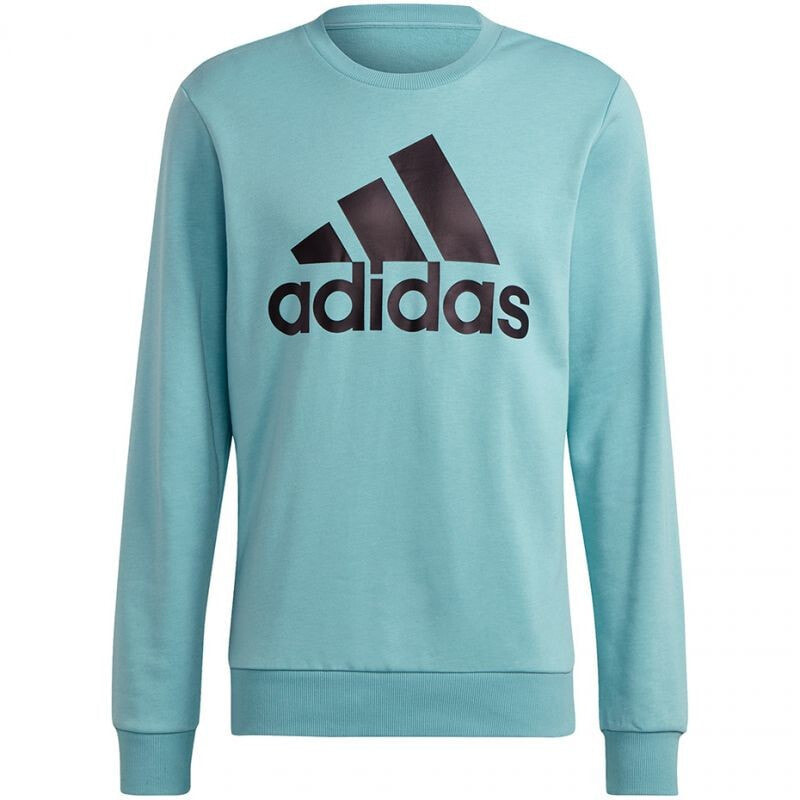 Мужской свитшот спортивный синий с логотипом adidas  Essentials Big Logo Sweatshirt M H12163