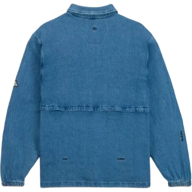 Nike Denim Jackets Unisex Blue